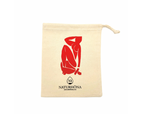 Reusable organic cotton gift bag